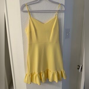 Yellow 1. State Mini Dress - never worn